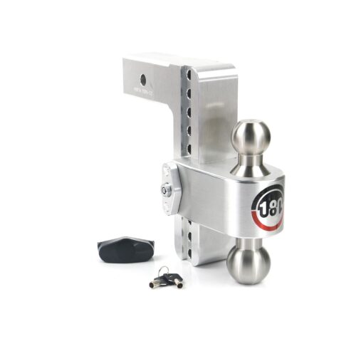 Weigh Safe Turnover Ball 8" Drop Hitch with 2.5" Shank