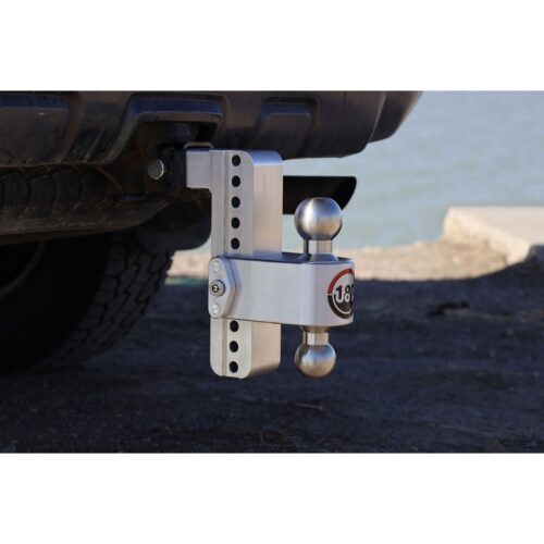 Weigh Safe Turnover Ball 8" Drop Hitch with 2" Shank