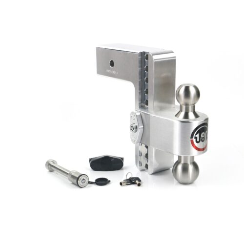 Weigh Safe Turnover Ball 8" Drop Hitch with 3" Shank Keyed Alike WS05 Included