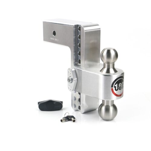 Weigh Safe Turnover Ball 8" Drop Hitch with 3" Shank