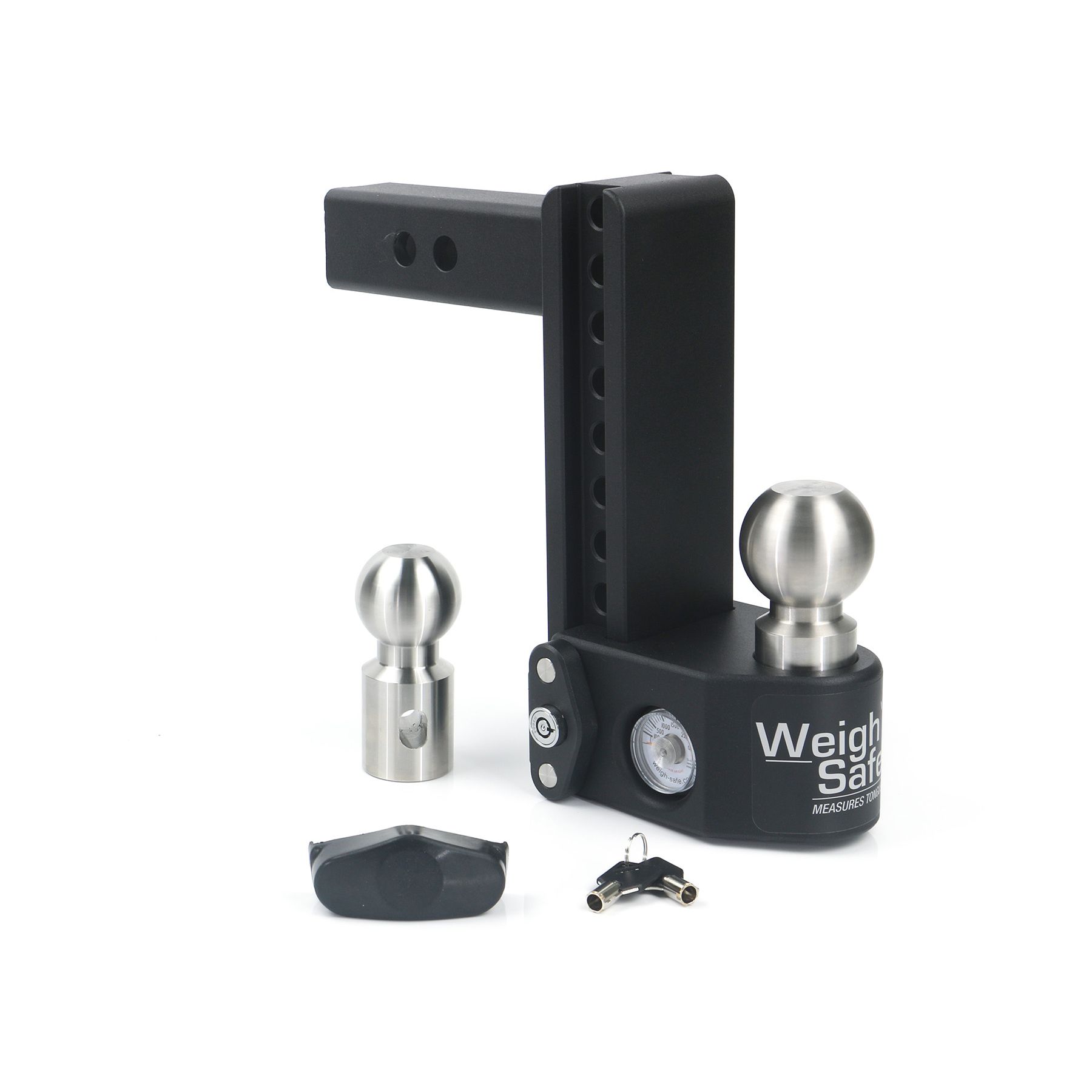 Weigh Safe Steel Weigh Safe 8" Drop Hitch with 2" Shank (8K/15K GTWR)