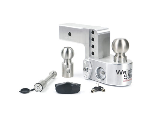 Weigh Safe WS4-2.5-KA 4" Drop Hitch with 2.5" Shank Keyed Alike 