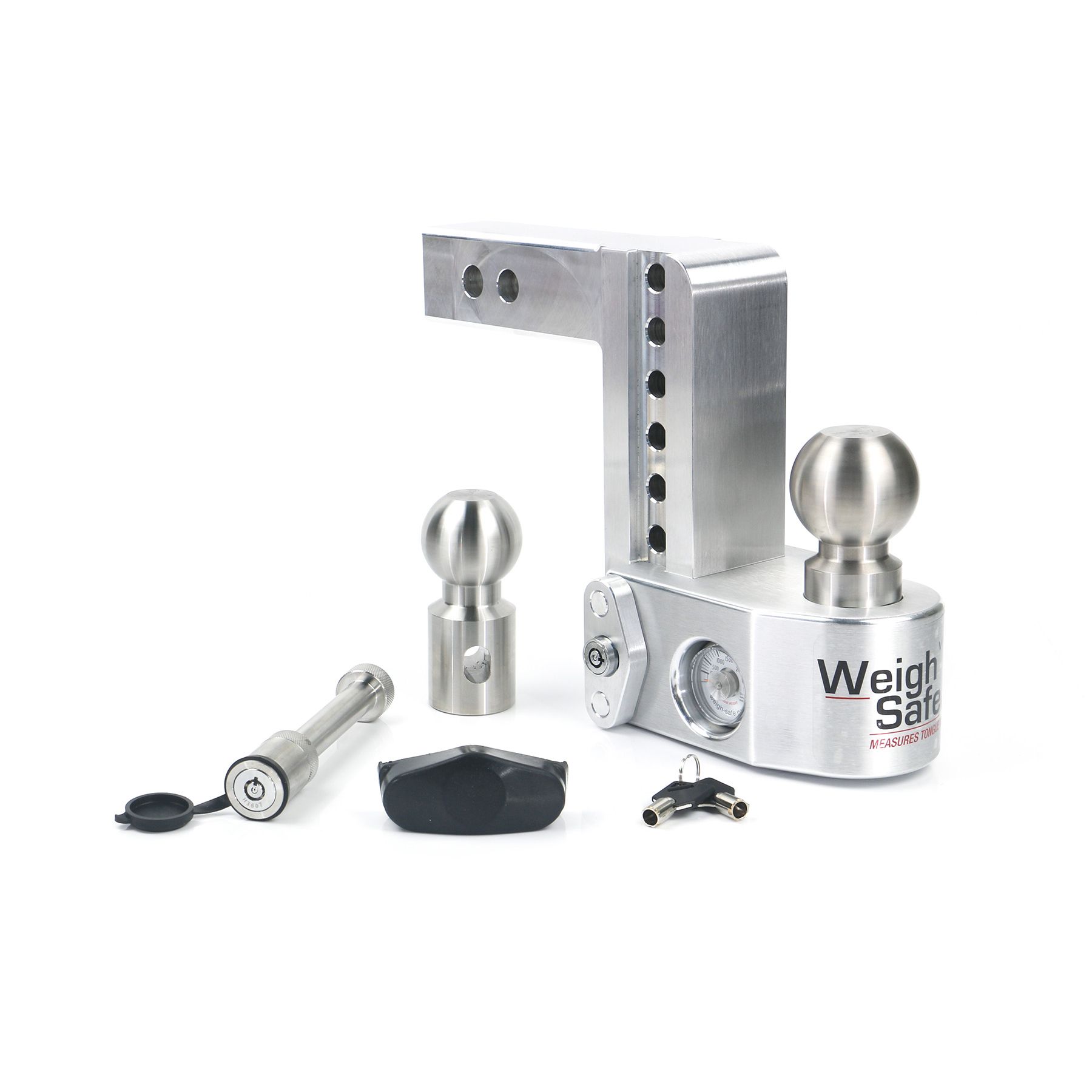 Weigh Safe 6" Drop Hitch with 2" Shank Keyed Alike WS05 Included