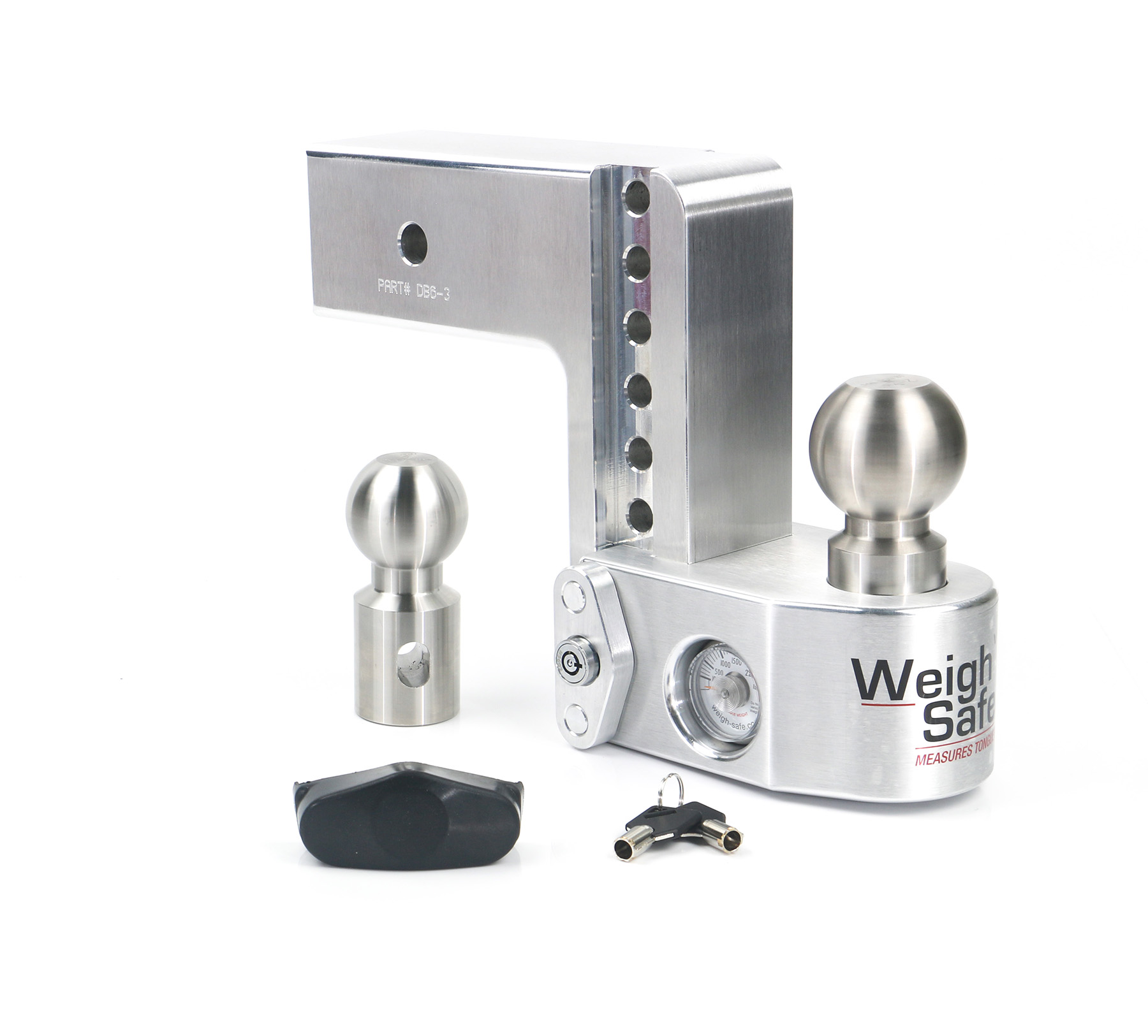 Weigh Safe WS6-3 6" Drop Hitch with 3" Shank 
