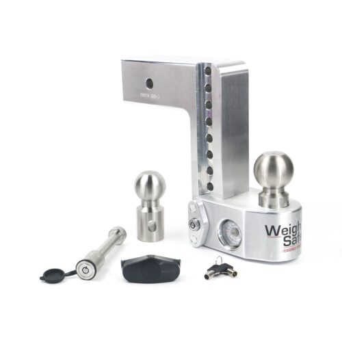 Weigh Safe 8" Drop Hitch with 3" Shank Keyed Alike WS05 Included