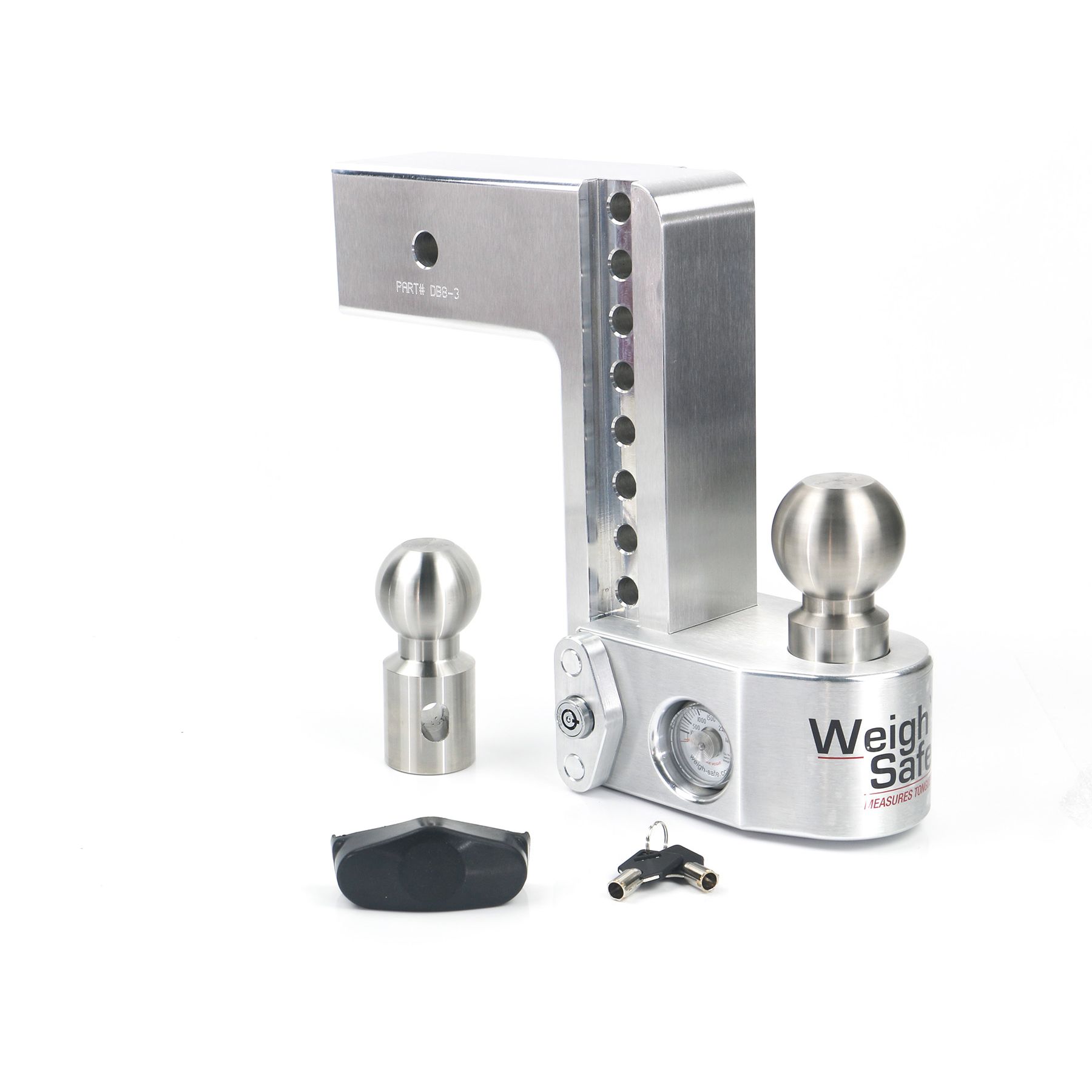 Weigh Safe 8" Drop Hitch with 3" Shank