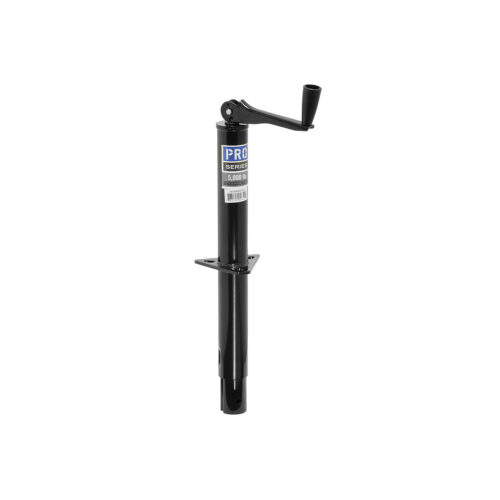 Bulldog Round Trailer Jack 1400600303, A-Frame, 5,000 lbs. Topwind, Bolt-On