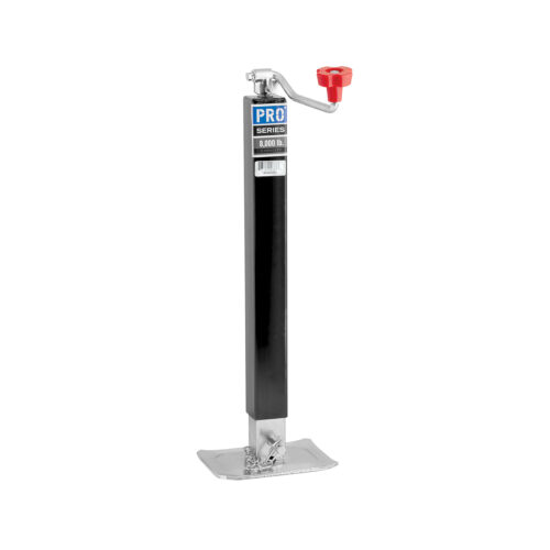 Bulldog Square Trailer Jack 1400800383, 8,000 lbs. Capacity, Topwind, Weld-On