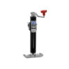 Bulldog Round Trailer Jack 1401460303, Side Mount, 5,000 lbs. Topwind, Weld-On