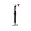 Bulldog Round Trailer Jack 1401480303, Side Mount, 5,000 lbs. Topwind, Weld-On