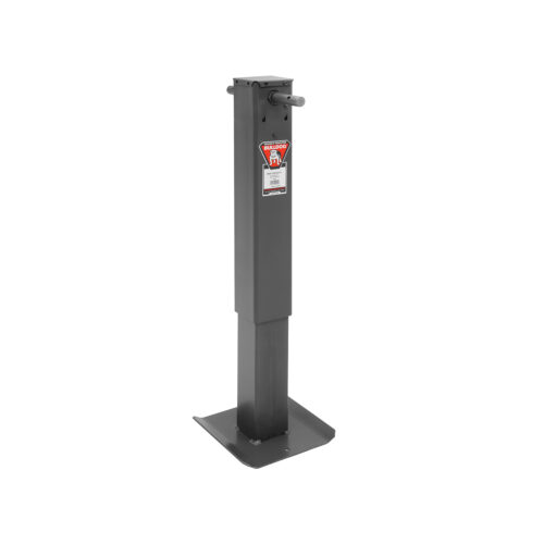 Bulldog HD Square Trailer Jack 182500 12,000 lbs Sidewind 12.5" Travel No Handle