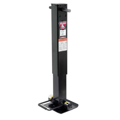 Bulldog HD Square Trailer Jack 182701 25,000 lbs Sidewind 12.5" Travel No Handle