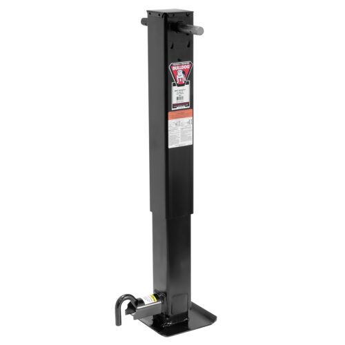 Bulldog HD Square Trailer Jack 182815 12,000 lbs Sidewind 12.5" Travel No Handle