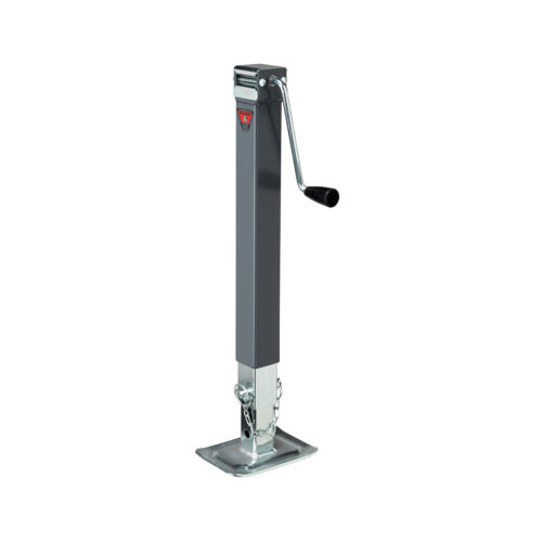 Bulldog Square Trailer Jack 190754, No Mount, 8,000 lbs. Sidewind Weld-On
