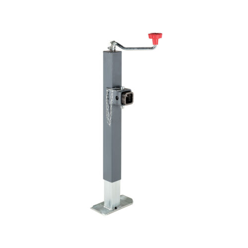 Bulldog Square Trailer Jack 195312, 5,000 lbs.Capacity, Topwind, Weld-On