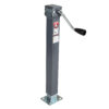 Bulldog Square Trailer Jack 195368, 5,000 lbs.Capacity, Sidewind, Weld-On