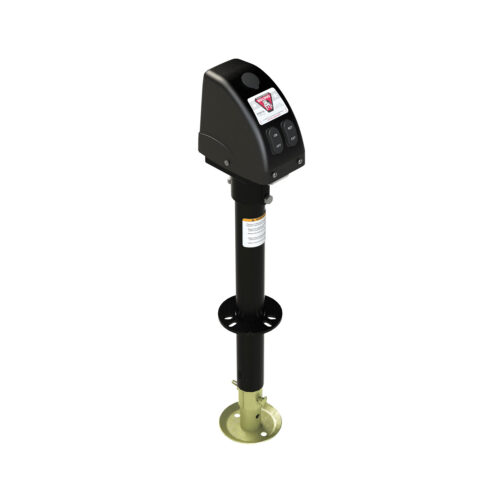 Bulldog Powered Trailer Jack 500187, A-Frame, 3,500 lbs.  Bolt-On, 14 in. Travel