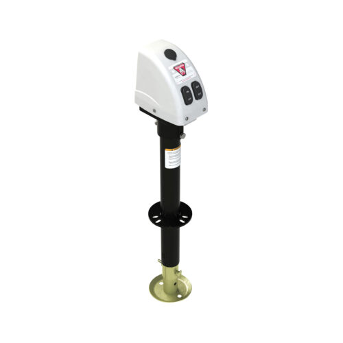 Bulldog Powered Trailer Jack 500188, A-Frame, 3,500 lbs. Bolt-On, 14 in. Travel