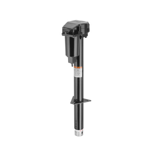 Bulldog Powered Trailer Jack 500198, A-Frame, 2,500 lbs. Bolt-On, 18 in. Travel