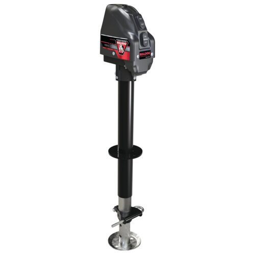 Bulldog Powered Trailer Jack 500199, A-Frame, 4,000 lbs. Bolt-On, 22 in. Travel