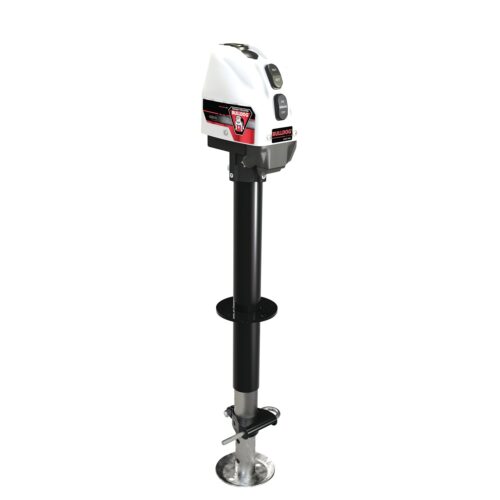 Bulldog Powered Trailer Jack 500200, A-Frame, 4,000 lbs. Bolt-On, 22 in. Travel