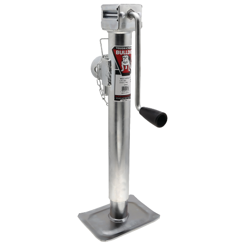 Bulldog Utility Trailer Jack 620057, Side Mount, 7,000 lbs. Sidewind, Weld-On