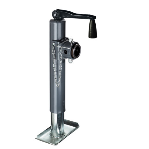 Bulldog Marine Round Trailer Jack 74415 Side Mount 2,000 lbs. Topwind Weld-On