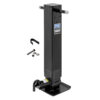 Bulldog Square Trailer Jack 140094, Side Mount, 12,000 lbs. Sidewind, Weld-On