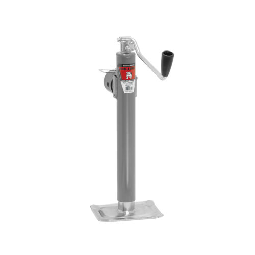 Bulldog Round Trailer Jack 198200, Side Mount, 7,000 lbs. Topwind, Weld-On