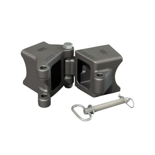Fulton HDPW330300 Fold-Away Hinge Kit , Weld On, 5,000 lbs. 3 Inch x 3 Inch
