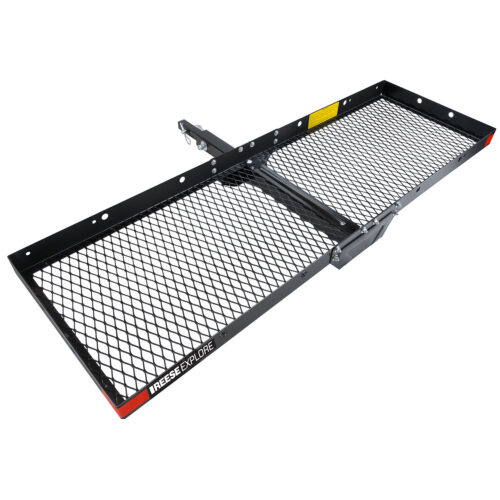 Reese Hitch Mount Cargo Carrier, 1041500 60" x 20", 1-1/4" and 2" Receiver, 500 lbs. Capacity