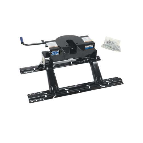 Reese Fifth Wheel Hitch 20,000 lbs, 30132 Dual Jaw, Complete System, Includes Rails