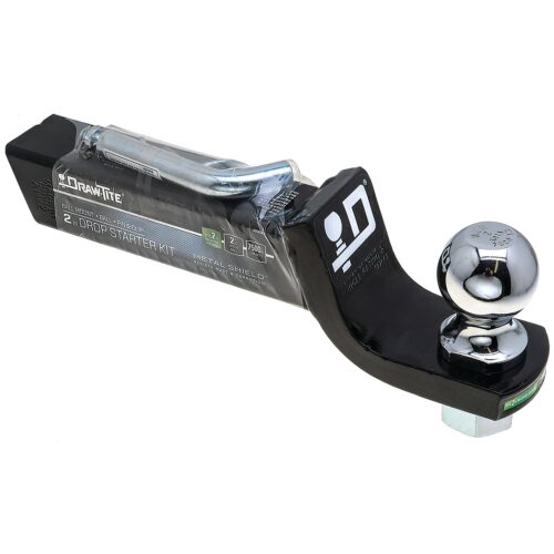 Draw-Tite Ball Mount Starter Kit, 40583 Fits 2" Shank  2" Drop, 7,500 lbs. Capacity  2" Ball