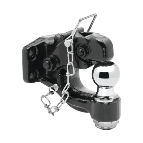 Draw-Tite Pintle Hook & Ball Combination, 6301020 Bolt-On 16K Capacity Hook  1-7/8" Ball 6K