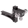 Draw-Tite Adjustable Tri-Ball Hitch Ball Mount, 63070, 1-7/8", 2", 2-5/16" Hitch Balls  2" Shank, 4.75" Drop 14,000 lbs.