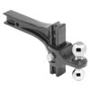 Draw-Tite Adjustable Ball Mount, 63071  (2", 2-5/16" Trailer Balls), 2" Shank Receiver, 14,000 lbs.