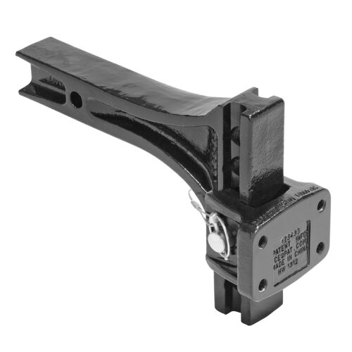 Draw-Tite Pintle Hook Mounting Plate, 63072 Fits 2" Shank, 14,000 lbs. Capacity, Adjustable