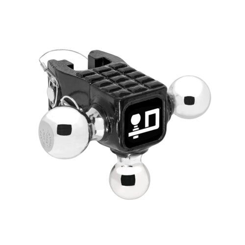 Draw-Tite Adjustable Tri-Ball Hitch Ball Mount, 63075, 1-7/8", 2", 2-5/16" Hitch Balls  2" Shank, 14,000 lbs.