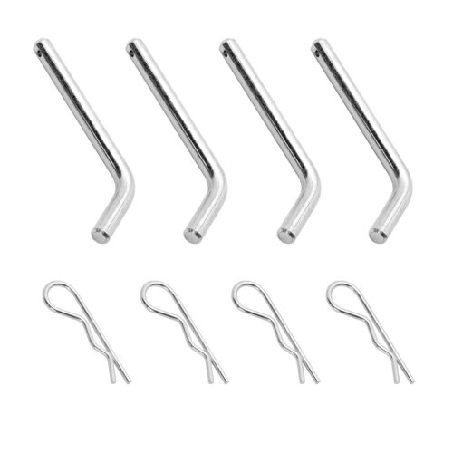 Reese Replacement Part, 58467 Hole Style Pins (Qty. 4) & Clips (Qty. 4) Fifth Wheel Mounting Rails