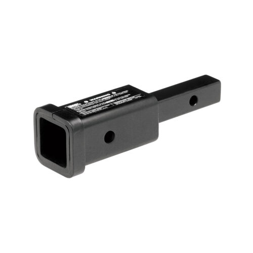 Draw-Tite Trailer Hitch Adapter, 80303 1-1/4" to 2" Square Receiver, 6" Length, 3,500 lbs