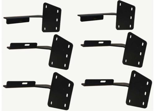 GEN-Y Hitch - Running Board Brackets Only - Fits Ram 1500 Crew Cab - RS & CS