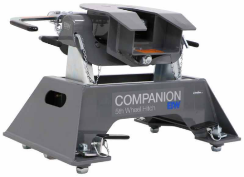 B&W RVK3710 Companion OEM 5th Wheel Hitch for Chevy/GMC Towing Prep Package Dual Jaw 20,000 lbs - Image 2
