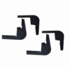 GEN-Y Hitch -Running Board Brackets Only - Fits GM2"00 & 3500 (2019-24) Single Cab - RS & CS