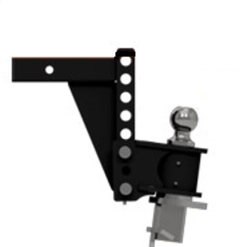 B&W Continuum WDHH4512 Hitch Head Assembly; 2" Shank; 2-5/16 Inch Ball Extended Drop; 16-3/8