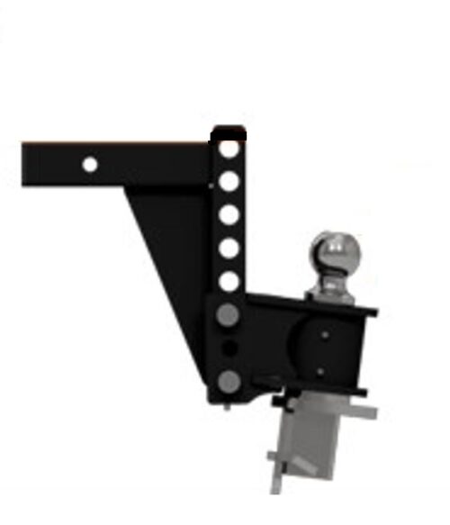 B&W Continuum WDHH4512 Hitch Head Assembly; 2" Shank; 2-5/16 Inch Ball Extended Drop; 16-3/8